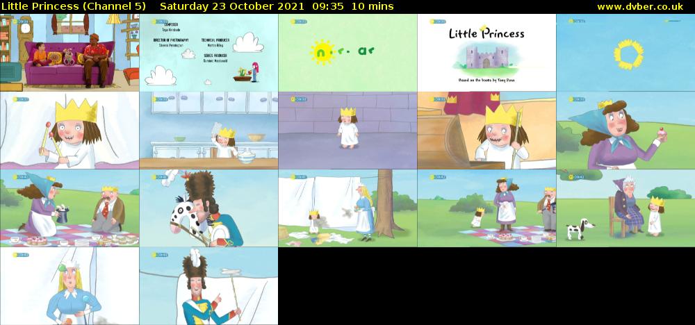Little Princess (Channel 5) Saturday 23 October 2021 09:35 - 09:45