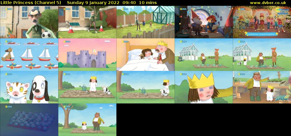Little Princess (Channel 5) Sunday 9 January 2022 09:40 - 09:50