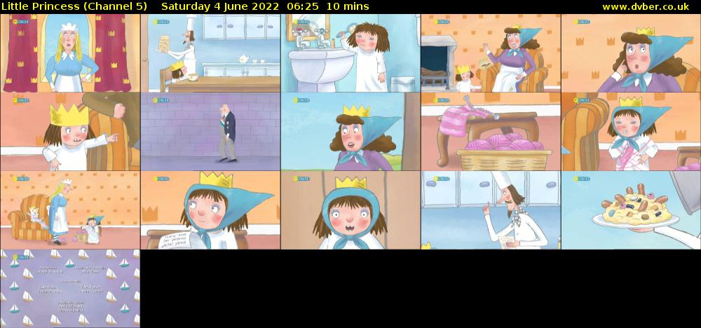 Little Princess (Channel 5) Saturday 4 June 2022 06:25 - 06:35