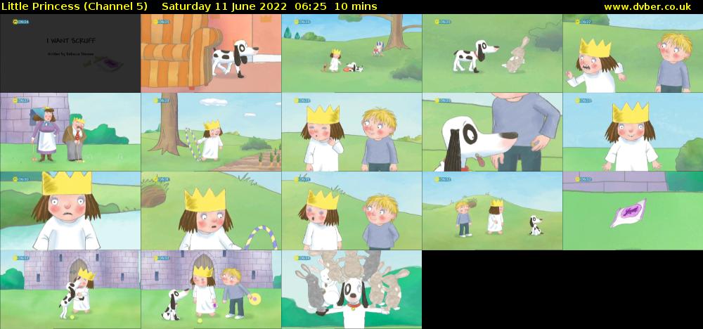 Little Princess (Channel 5) Saturday 11 June 2022 06:25 - 06:35