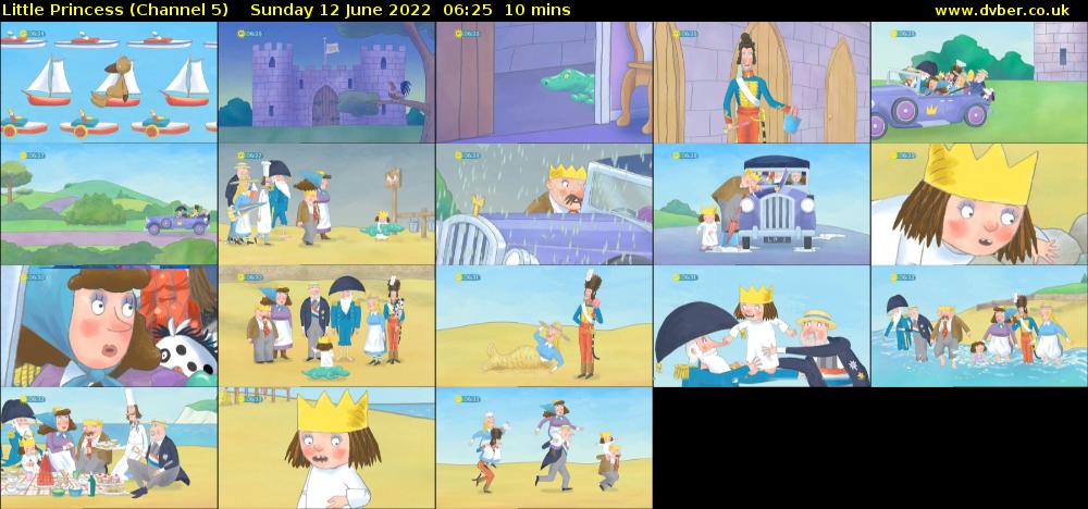 Little Princess (Channel 5) Sunday 12 June 2022 06:25 - 06:35