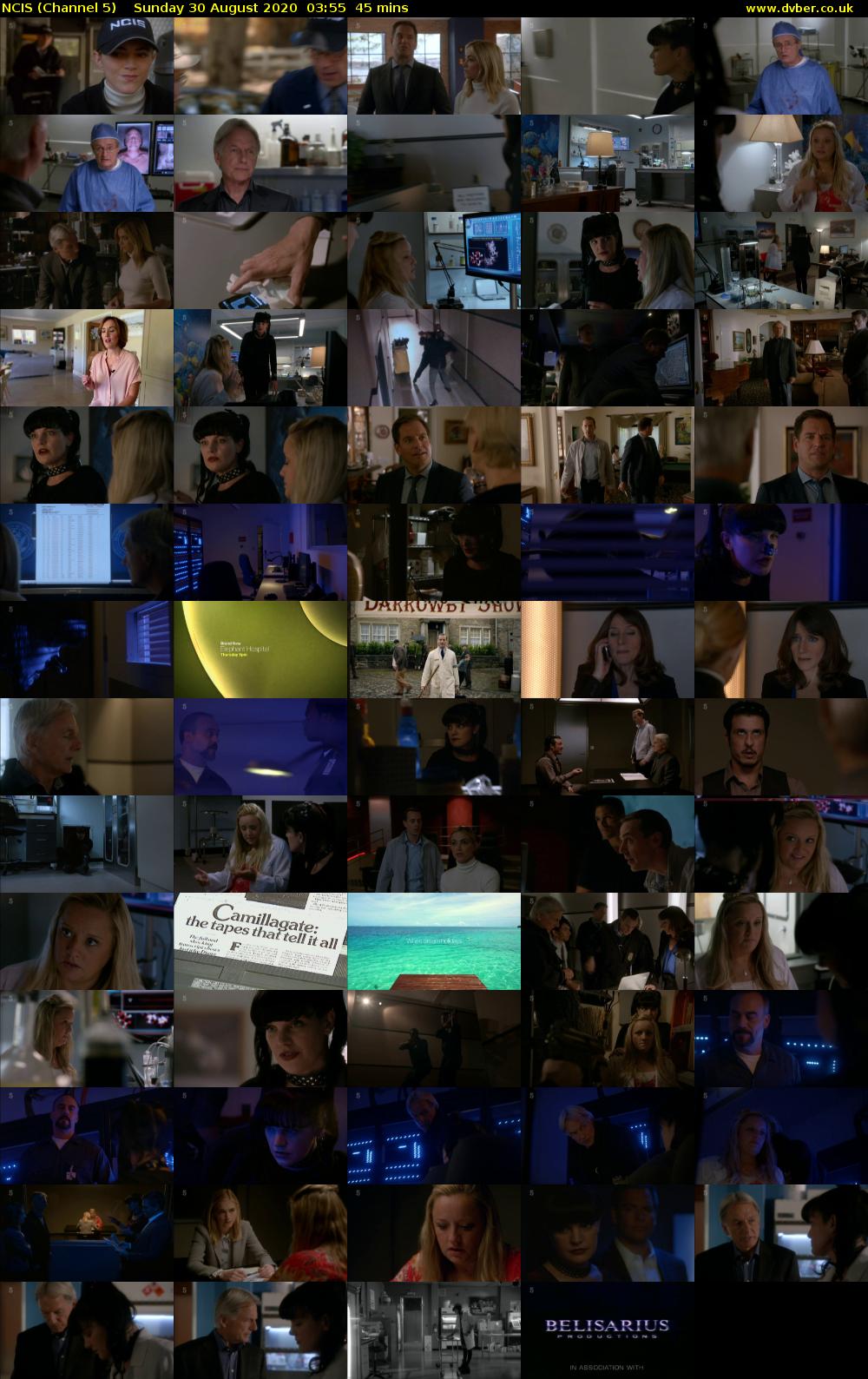 NCIS (Channel 5) Sunday 30 August 2020 03:55 - 04:40