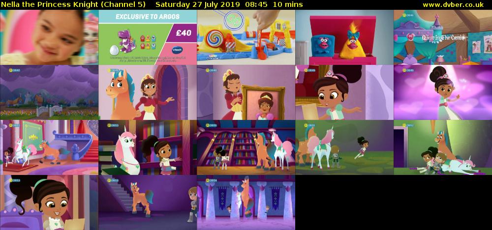 Nella the Princess Knight (Channel 5) Saturday 27 July 2019 08:45 - 08:55