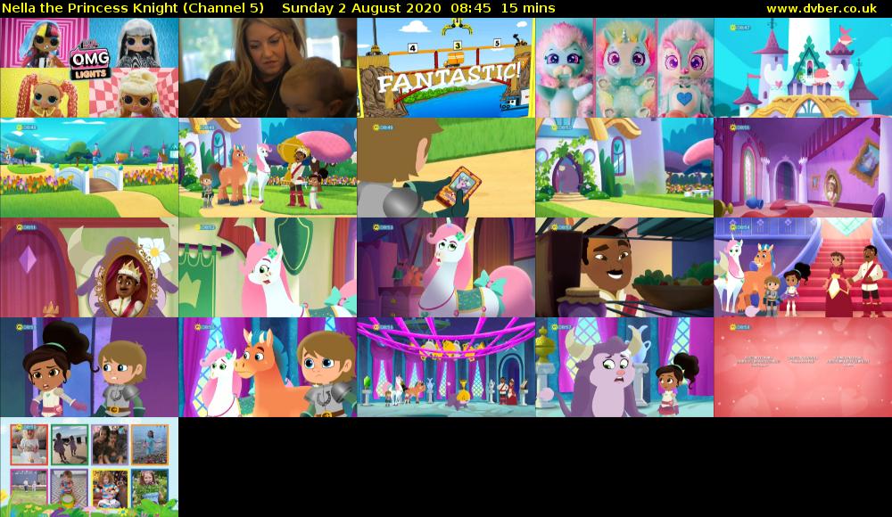 Nella the Princess Knight (Channel 5) Sunday 2 August 2020 08:45 - 09:00