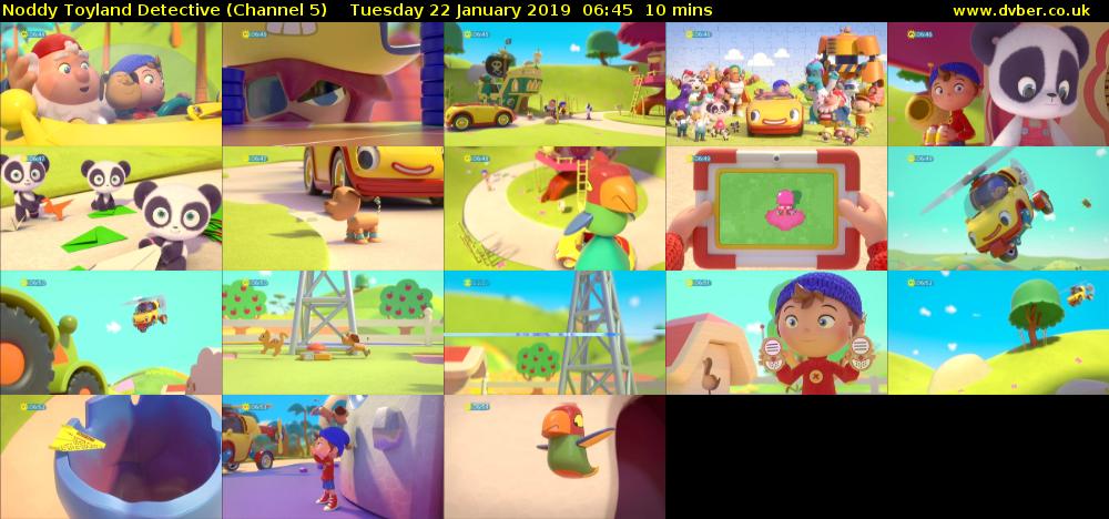 Noddy Toyland Detective (Channel 5) Tuesday 22 January 2019 06:45 - 06:55