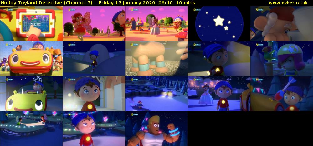 Noddy Toyland Detective (Channel 5) Friday 17 January 2020 06:40 - 06:50