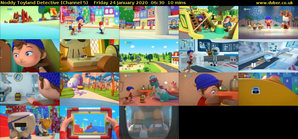 Noddy Toyland Detective (Channel 5) Friday 24 January 2020 06:30 - 06:40