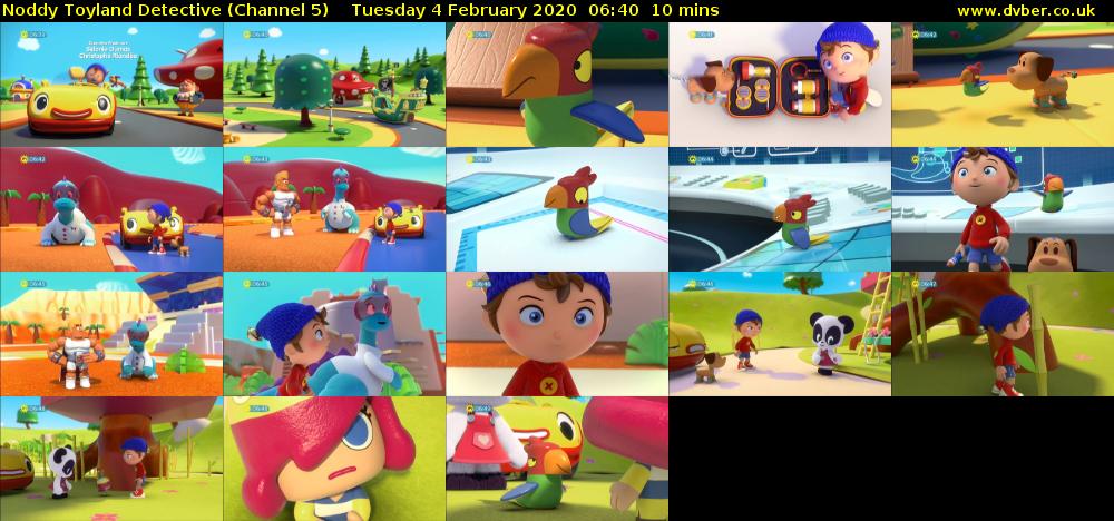 Noddy Toyland Detective (Channel 5) Tuesday 4 February 2020 06:40 - 06:50