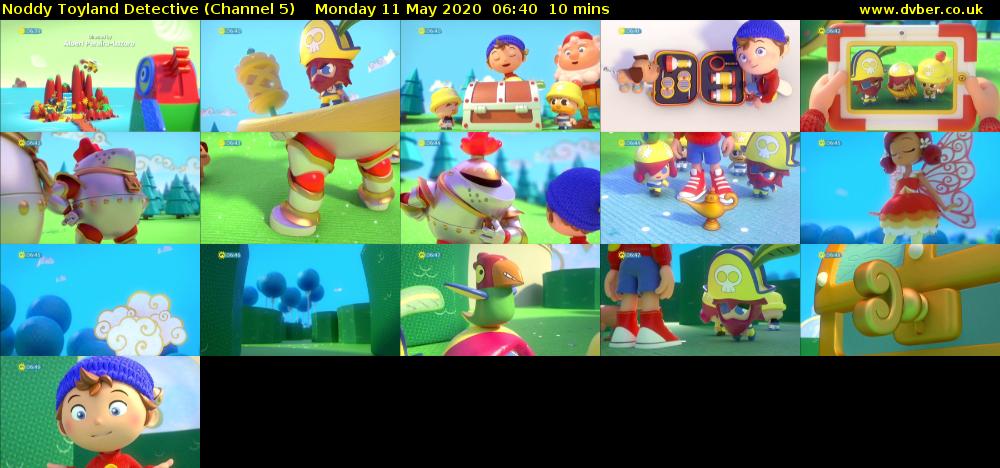 Noddy Toyland Detective (Channel 5) Monday 11 May 2020 06:40 - 06:50