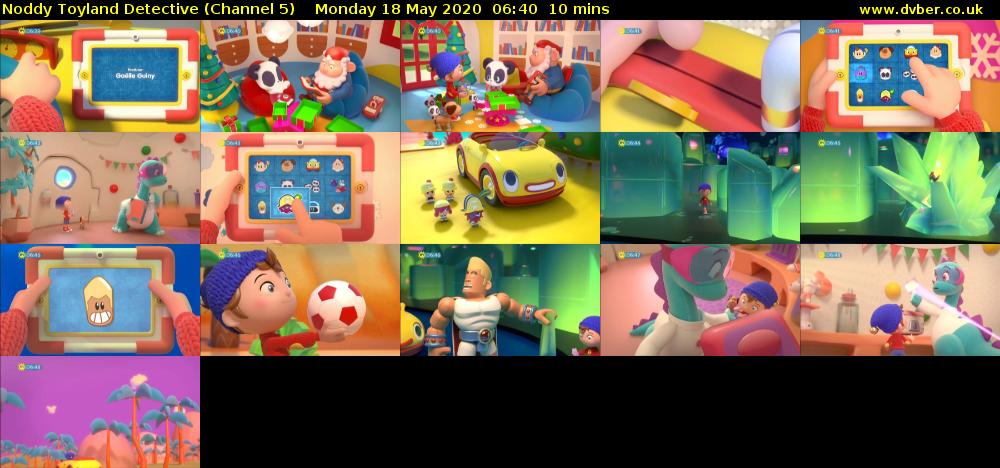 Noddy Toyland Detective (Channel 5) Monday 18 May 2020 06:40 - 06:50