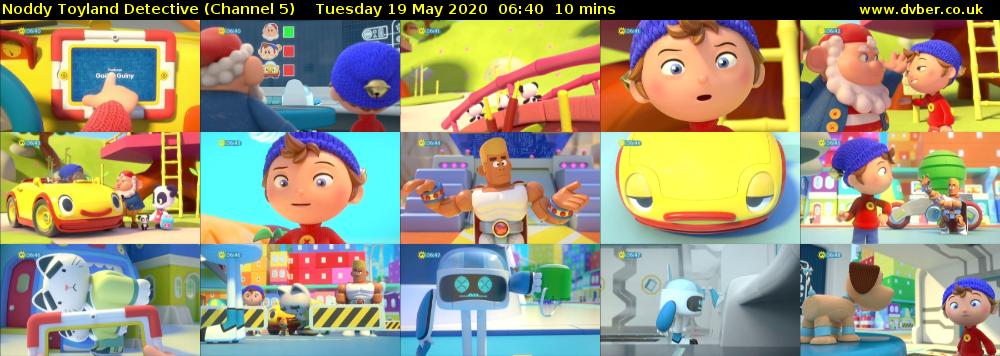Noddy Toyland Detective (Channel 5) Tuesday 19 May 2020 06:40 - 06:50