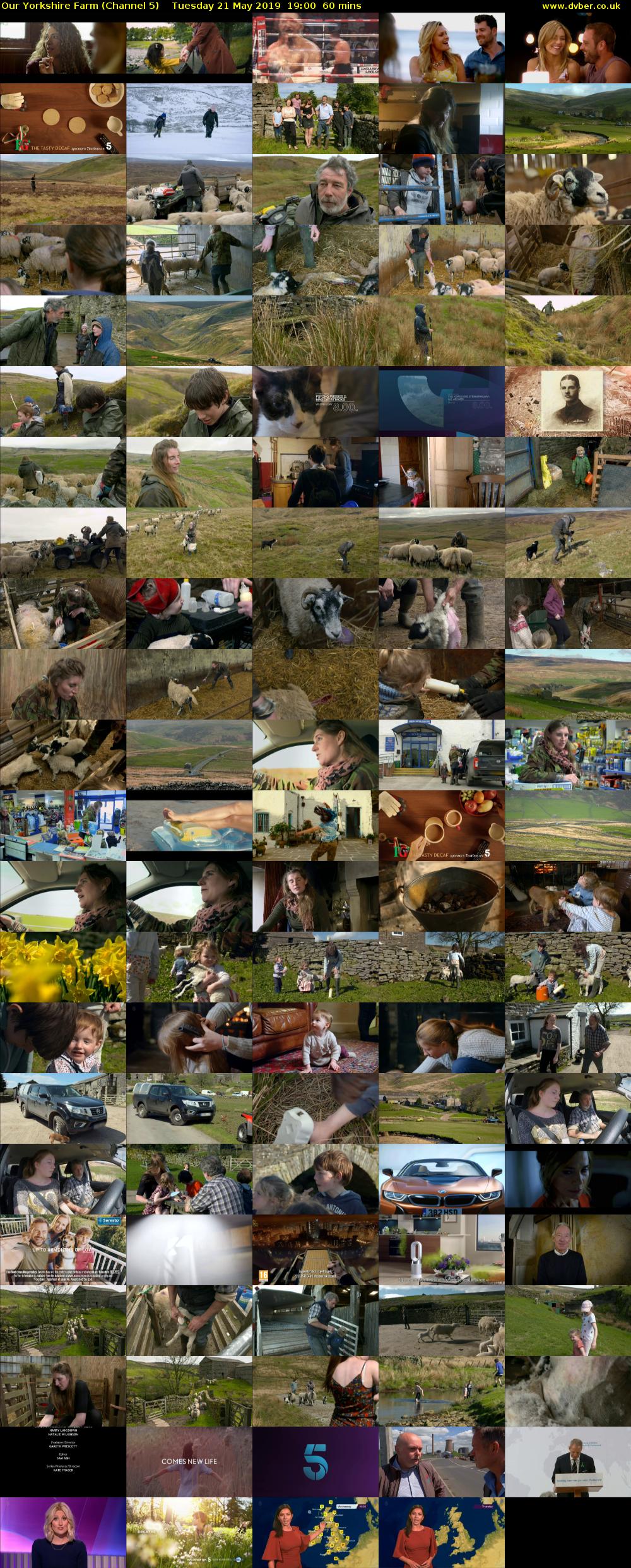 Our Yorkshire Farm (Channel 5) Tuesday 21 May 2019 19:00 - 20:00