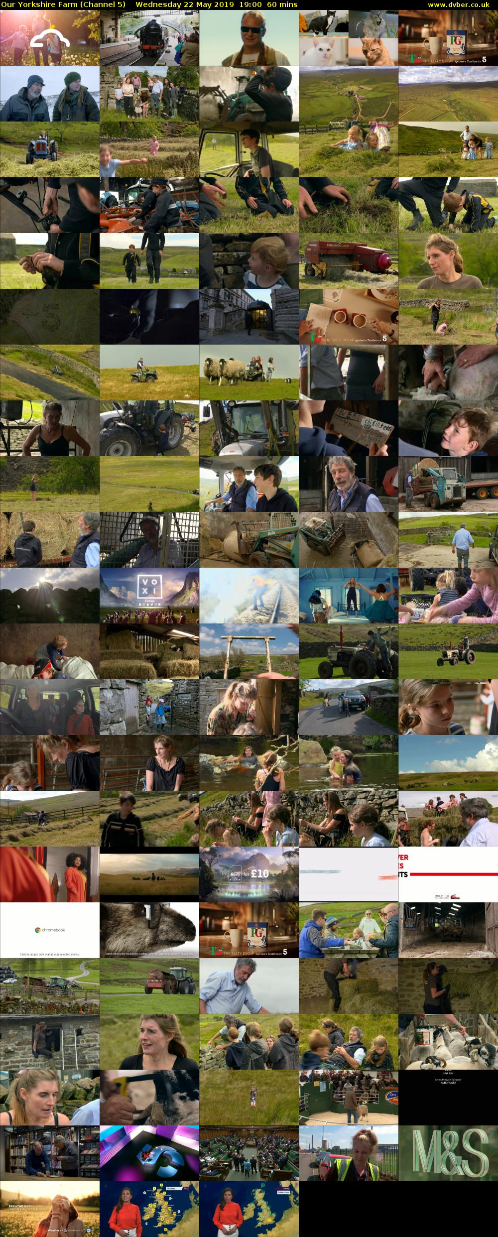 Our Yorkshire Farm (Channel 5) Wednesday 22 May 2019 19:00 - 20:00