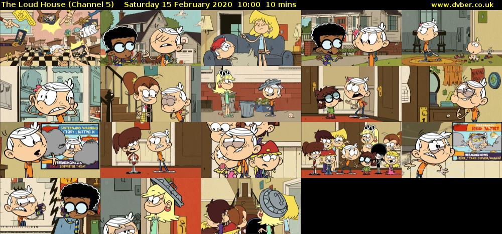 The Loud House (Channel 5) Saturday 15 February 2020 10:00 - 10:10
