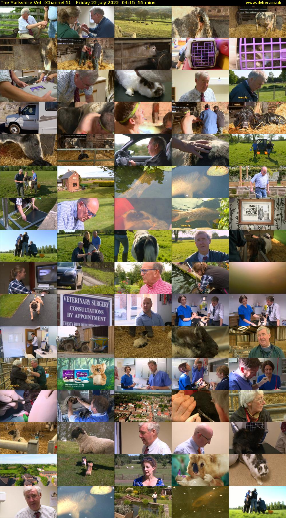 The Yorkshire Vet  (Channel 5) Friday 22 July 2022 04:15 - 05:10