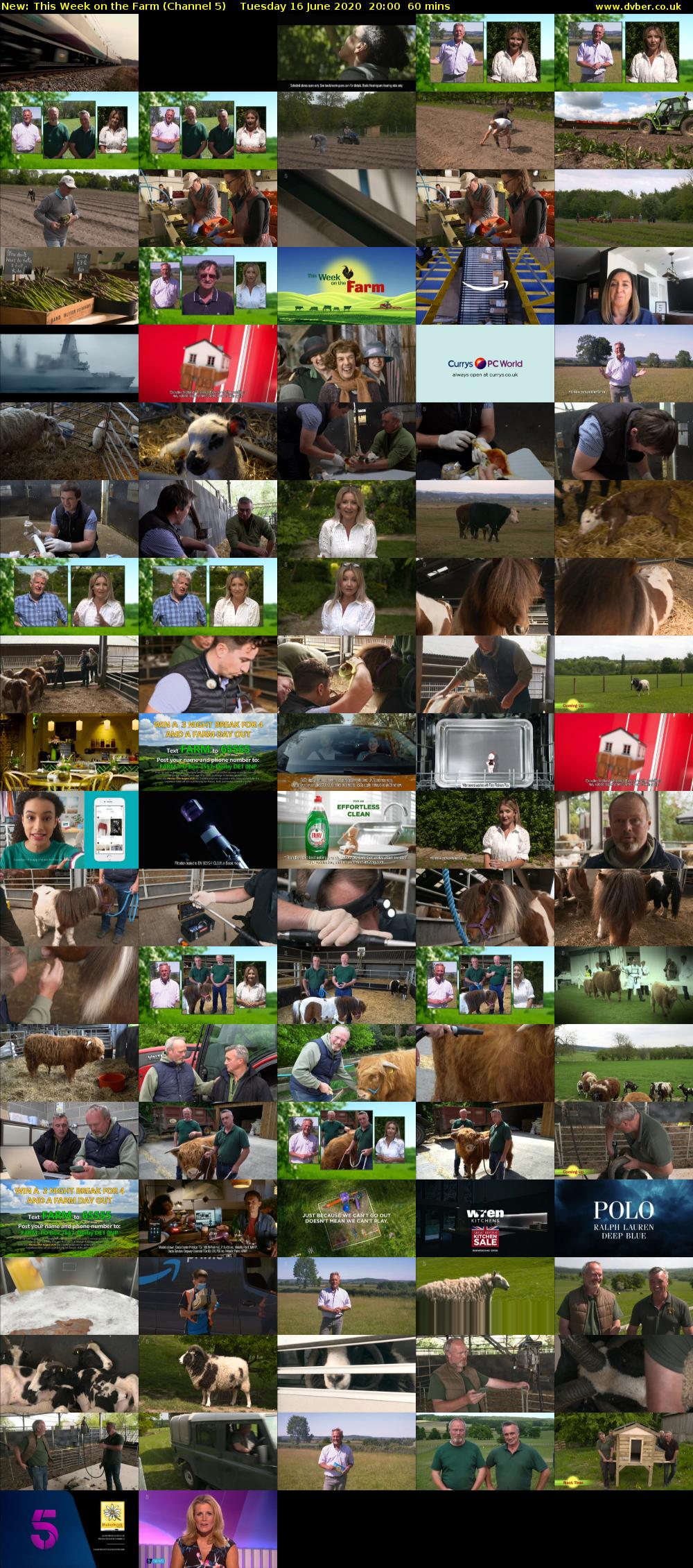 This Week on the Farm (Channel 5) Tuesday 16 June 2020 20:00 - 21:00