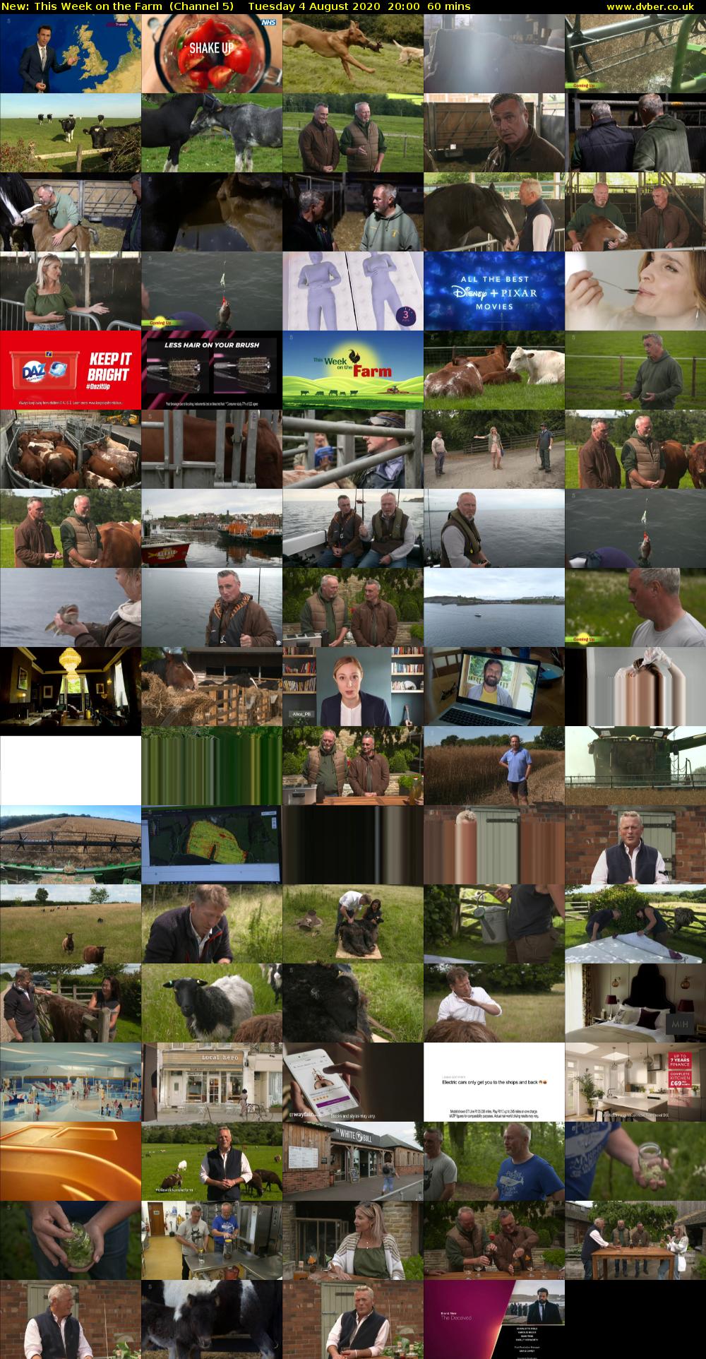 This Week on the Farm (Channel 5) Tuesday 4 August 2020 20:00 - 21:00