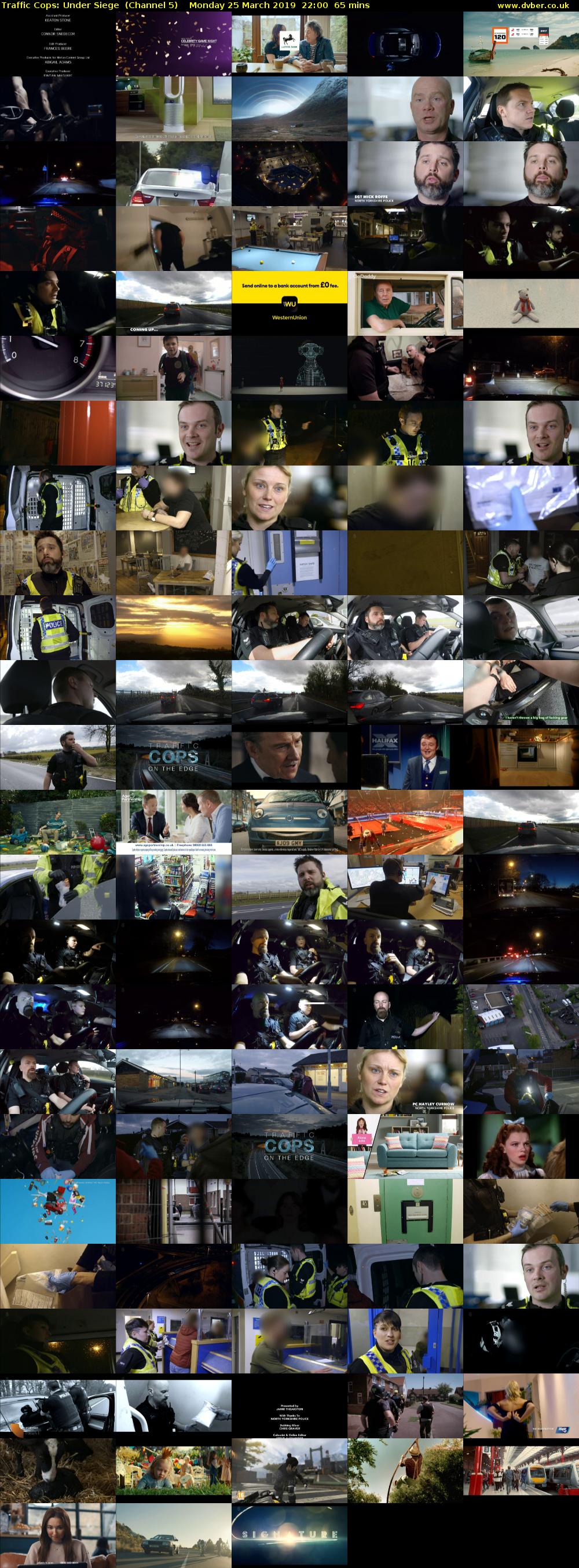 Traffic Cops: Under Siege  (Channel 5) Monday 25 March 2019 22:00 - 23:05