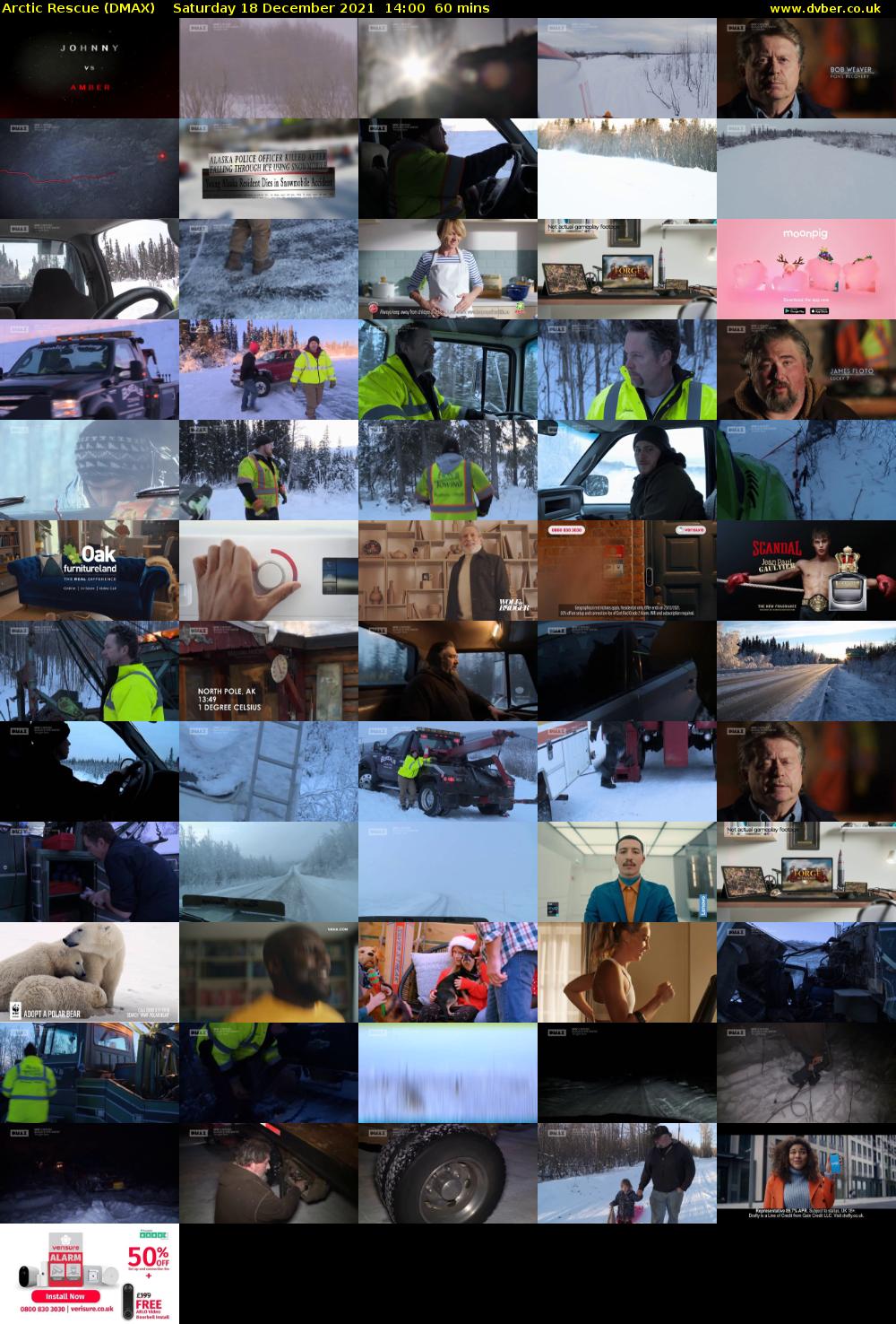 Arctic Rescue (DMAX) Saturday 18 December 2021 14:00 - 15:00