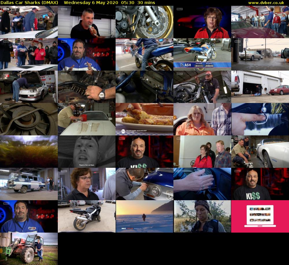 Dallas Car Sharks (DMAX) Wednesday 6 May 2020 05:30 - 06:00