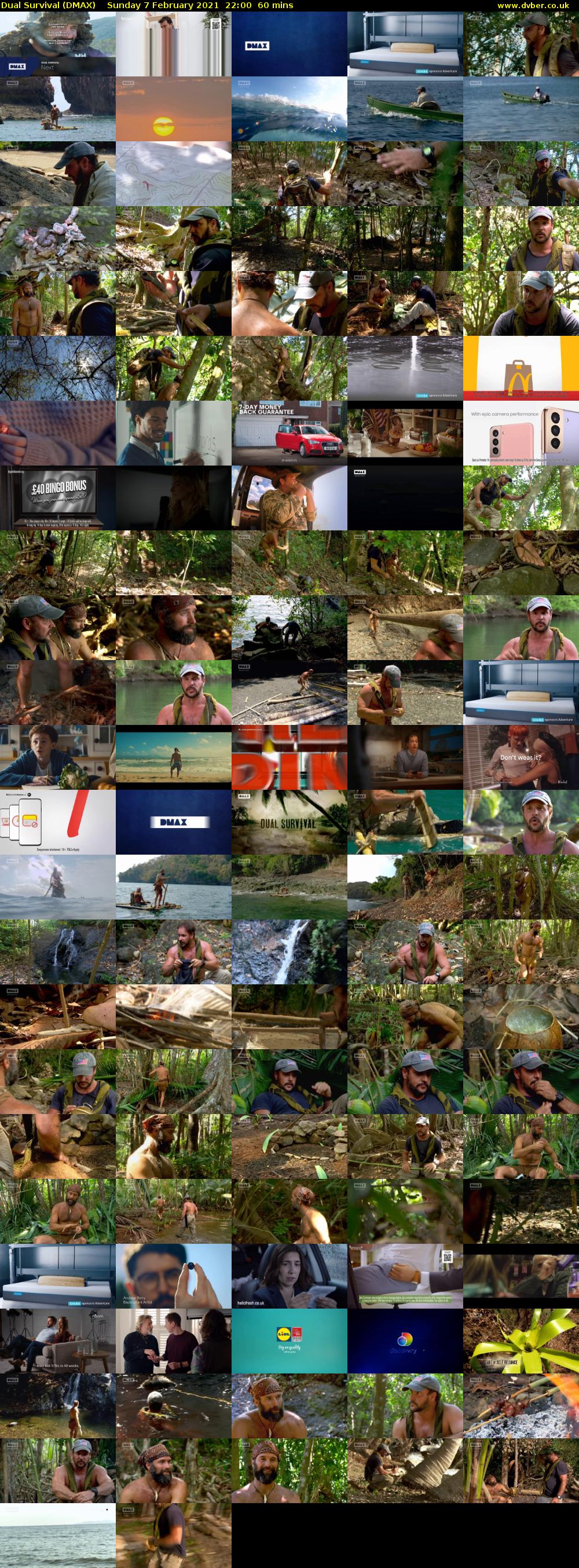 Dual Survival (DMAX) Sunday 7 February 2021 22:00 - 23:00