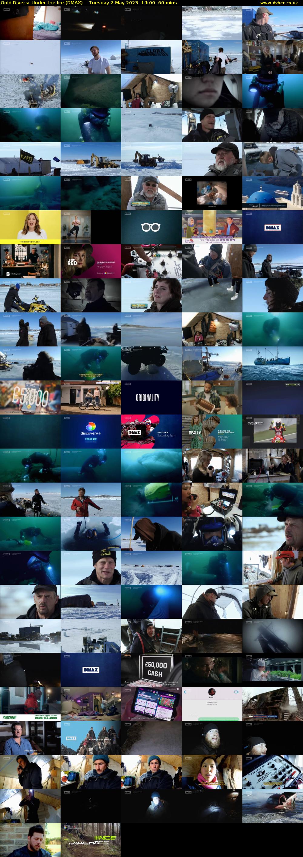 Gold Divers: Under the Ice (DMAX) Tuesday 2 May 2023 14:00 - 15:00