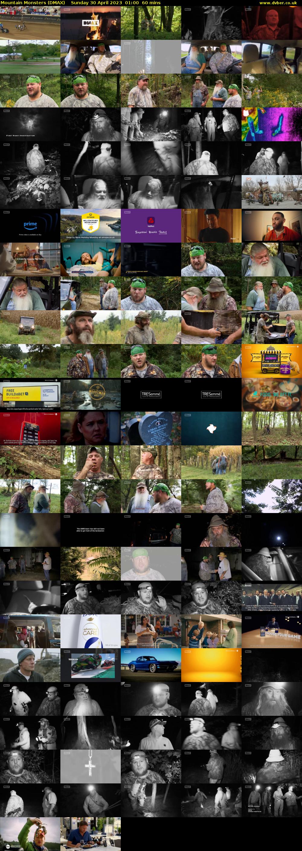 Mountain Monsters (DMAX) Sunday 30 April 2023 01:00 - 02:00