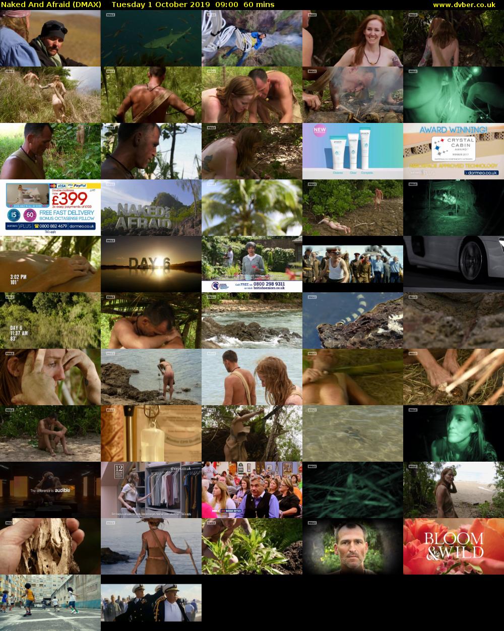 Naked And Afraid (DMAX) Tuesday 1 October 2019 09:00 - 10:00