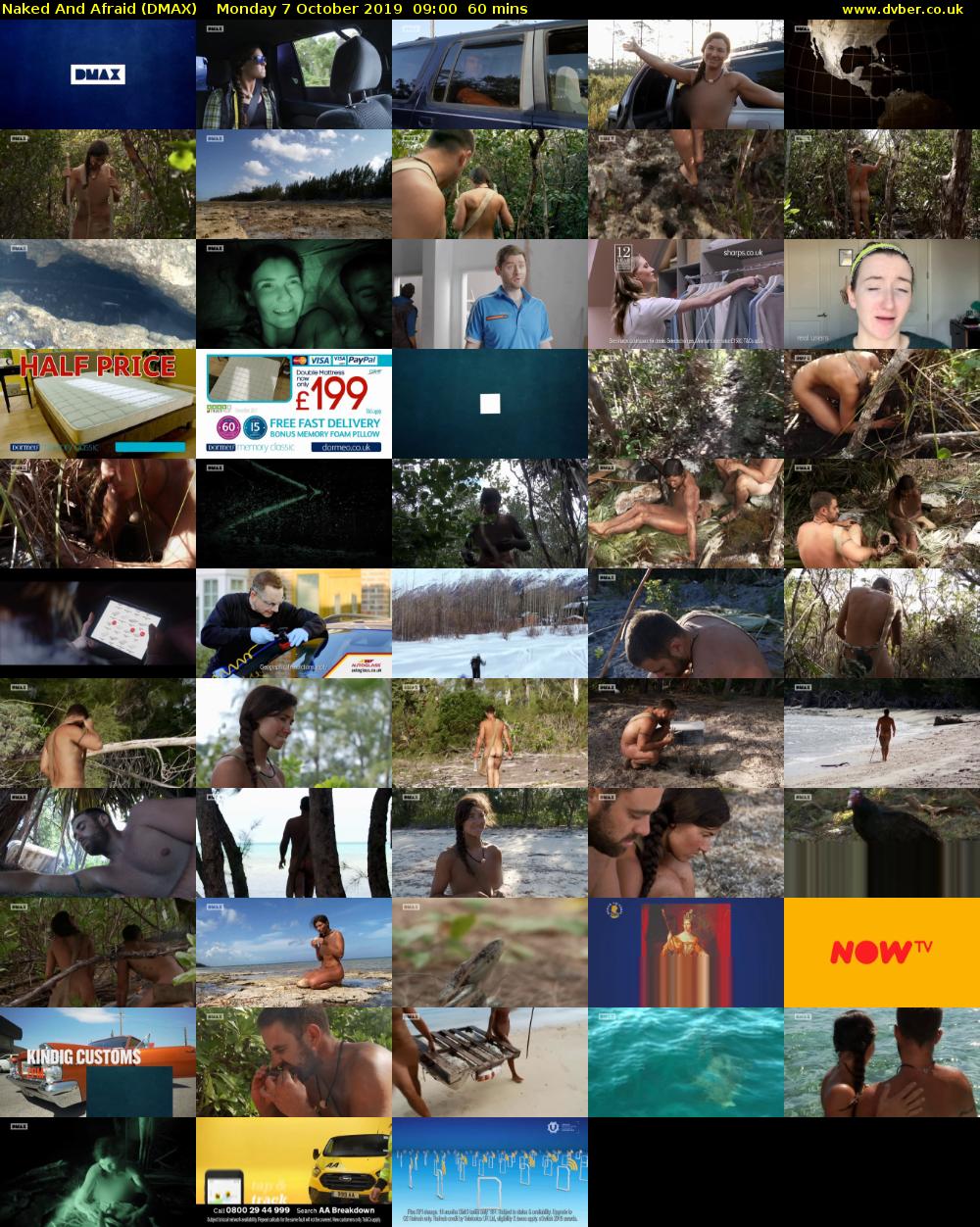 Naked And Afraid (DMAX) Monday 7 October 2019 09:00 - 10:00