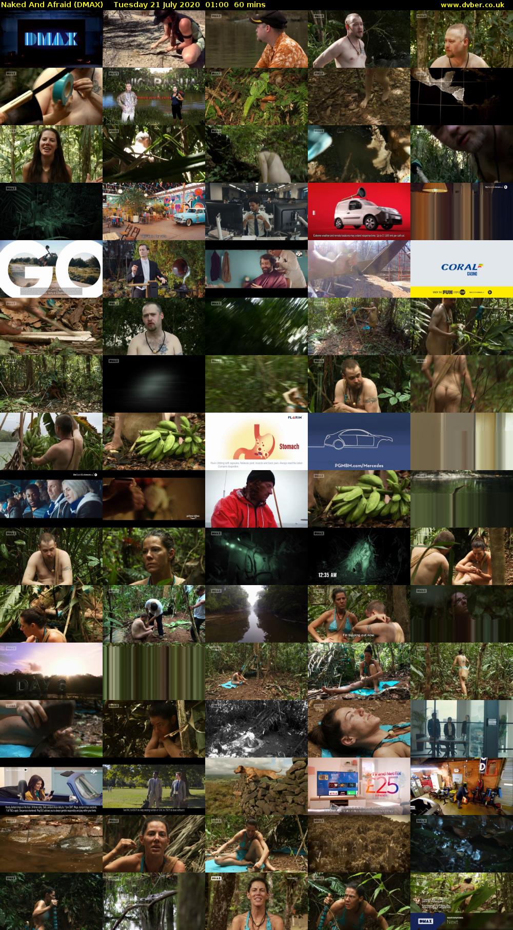 Naked And Afraid (DMAX) Tuesday 21 July 2020 01:00 - 02:00