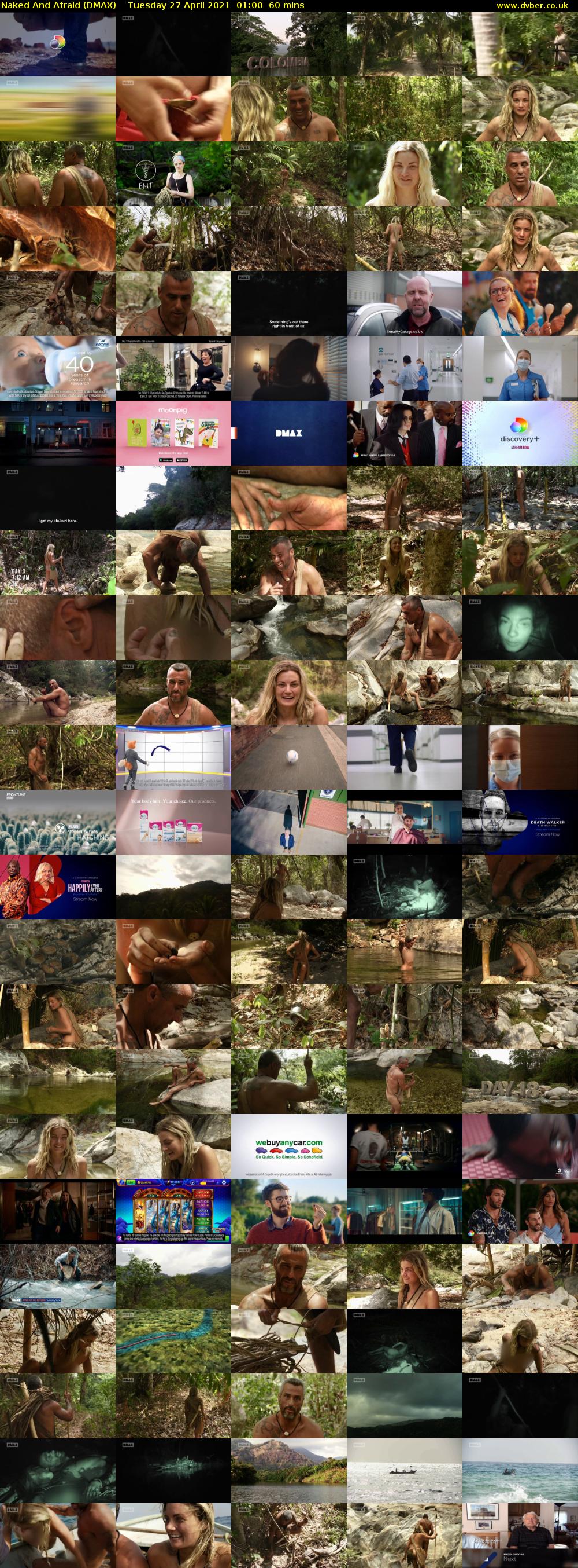 Naked And Afraid (DMAX) Tuesday 27 April 2021 01:00 - 02:00
