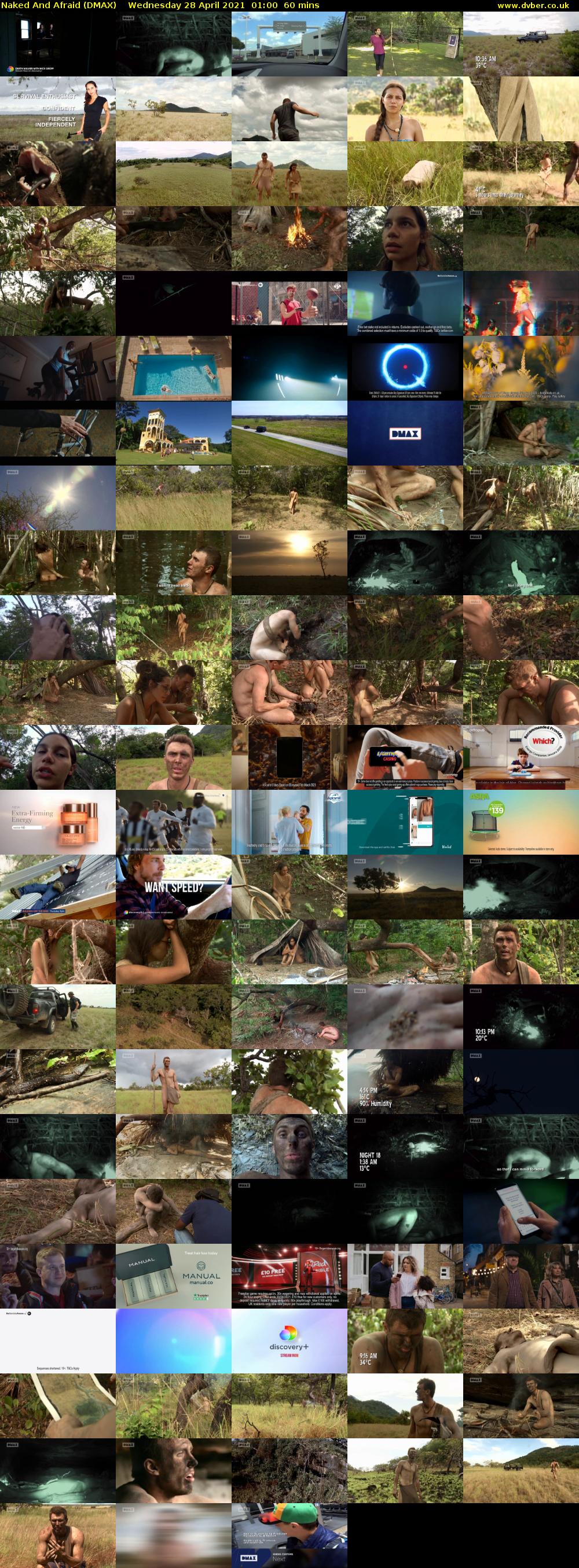 Naked And Afraid (DMAX) Wednesday 28 April 2021 01:00 - 02:00