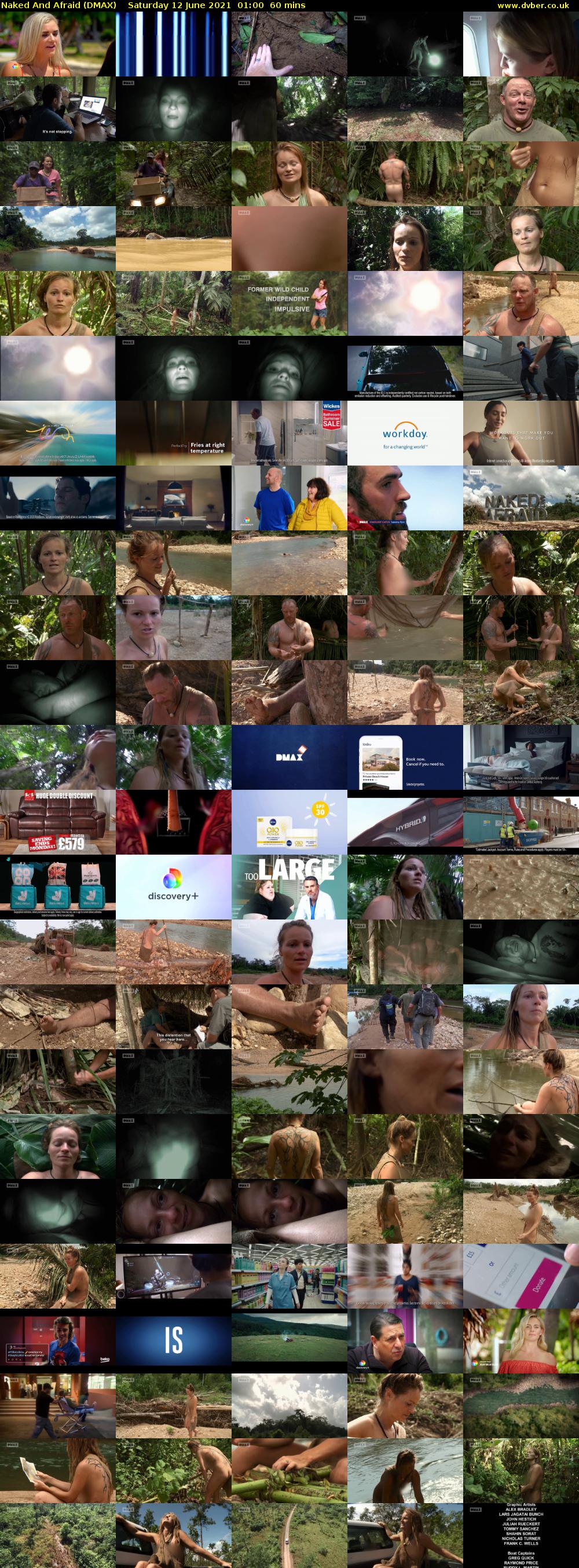 Naked And Afraid (DMAX) Saturday 12 June 2021 01:00 - 02:00