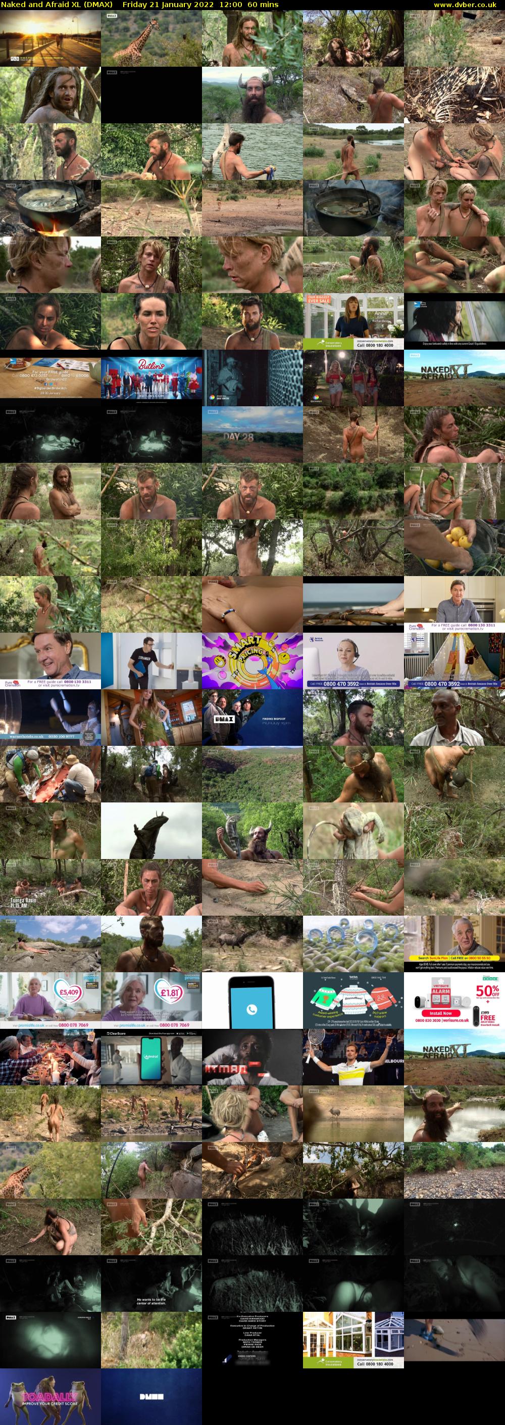 Naked and Afraid XL (DMAX) Friday 21 January 2022 12:00 - 13:00