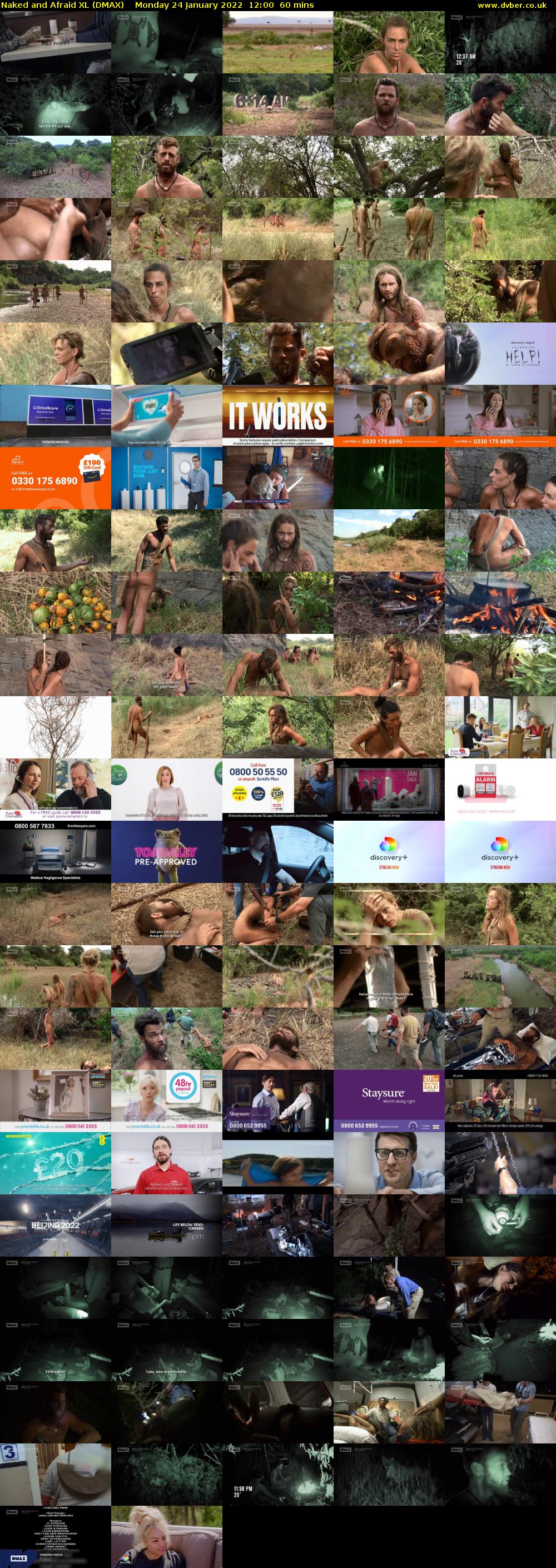 Naked and Afraid XL (DMAX) Monday 24 January 2022 12:00 - 13:00