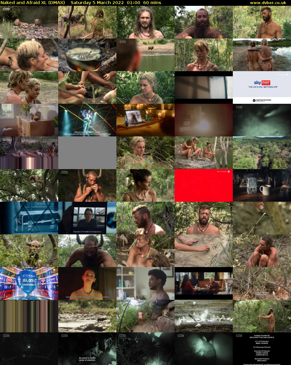 Naked and Afraid XL (DMAX) Saturday 5 March 2022 01:00 - 02:00