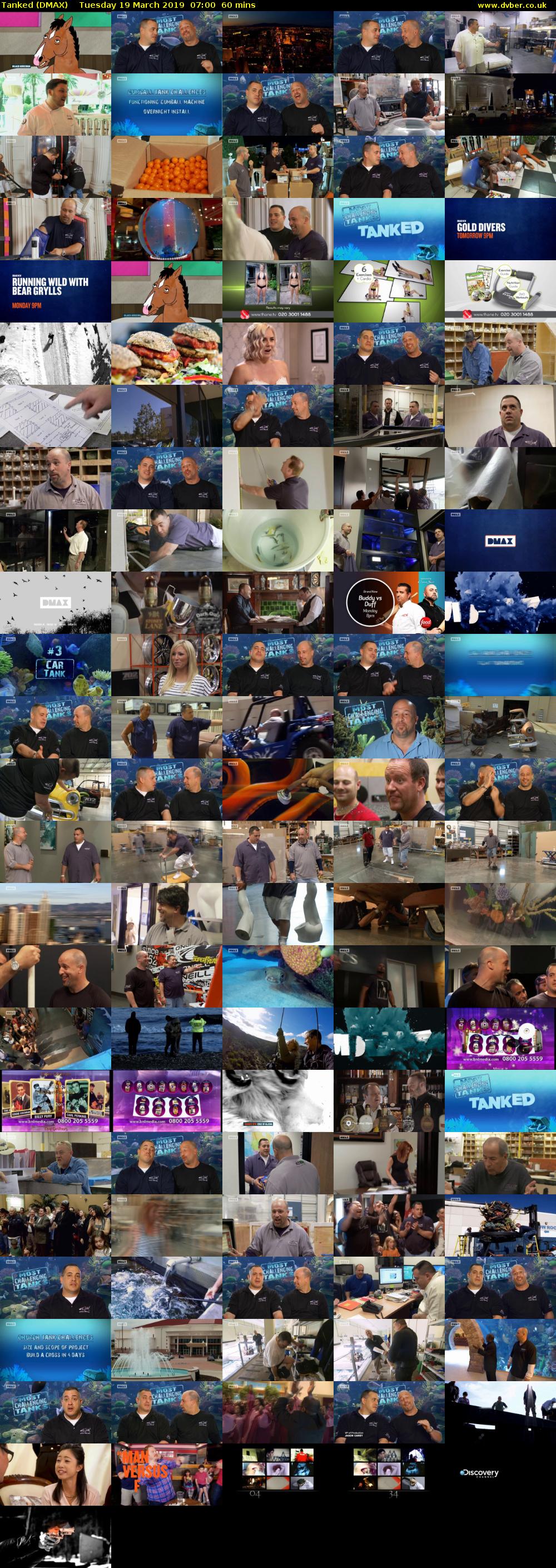 Tanked (DMAX) Tuesday 19 March 2019 07:00 - 08:00