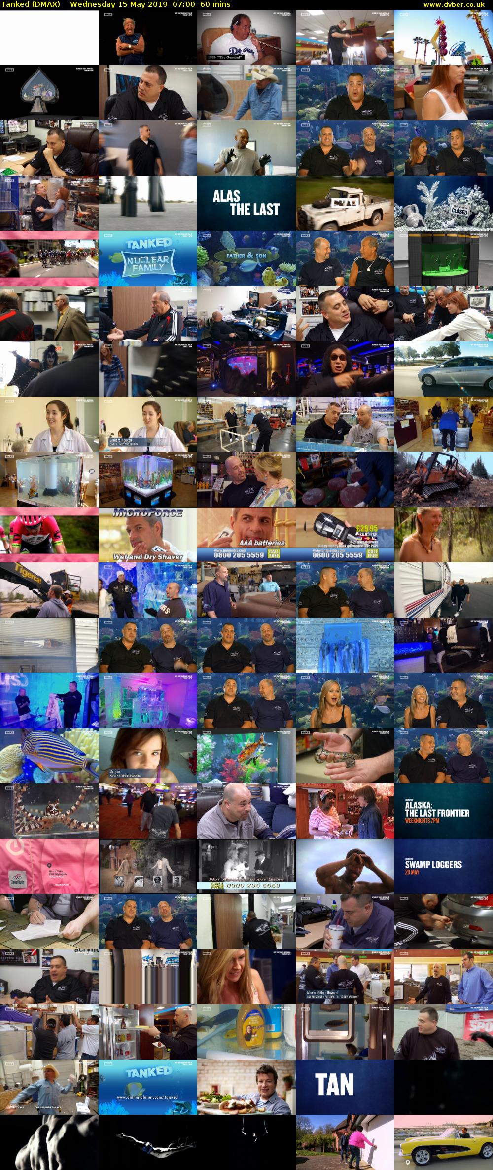 Tanked (DMAX) Wednesday 15 May 2019 07:00 - 08:00