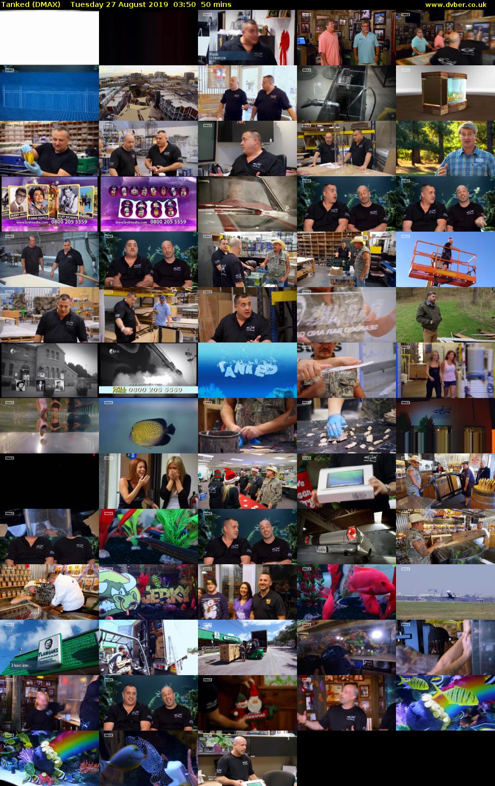Tanked (DMAX) Tuesday 27 August 2019 03:50 - 04:40