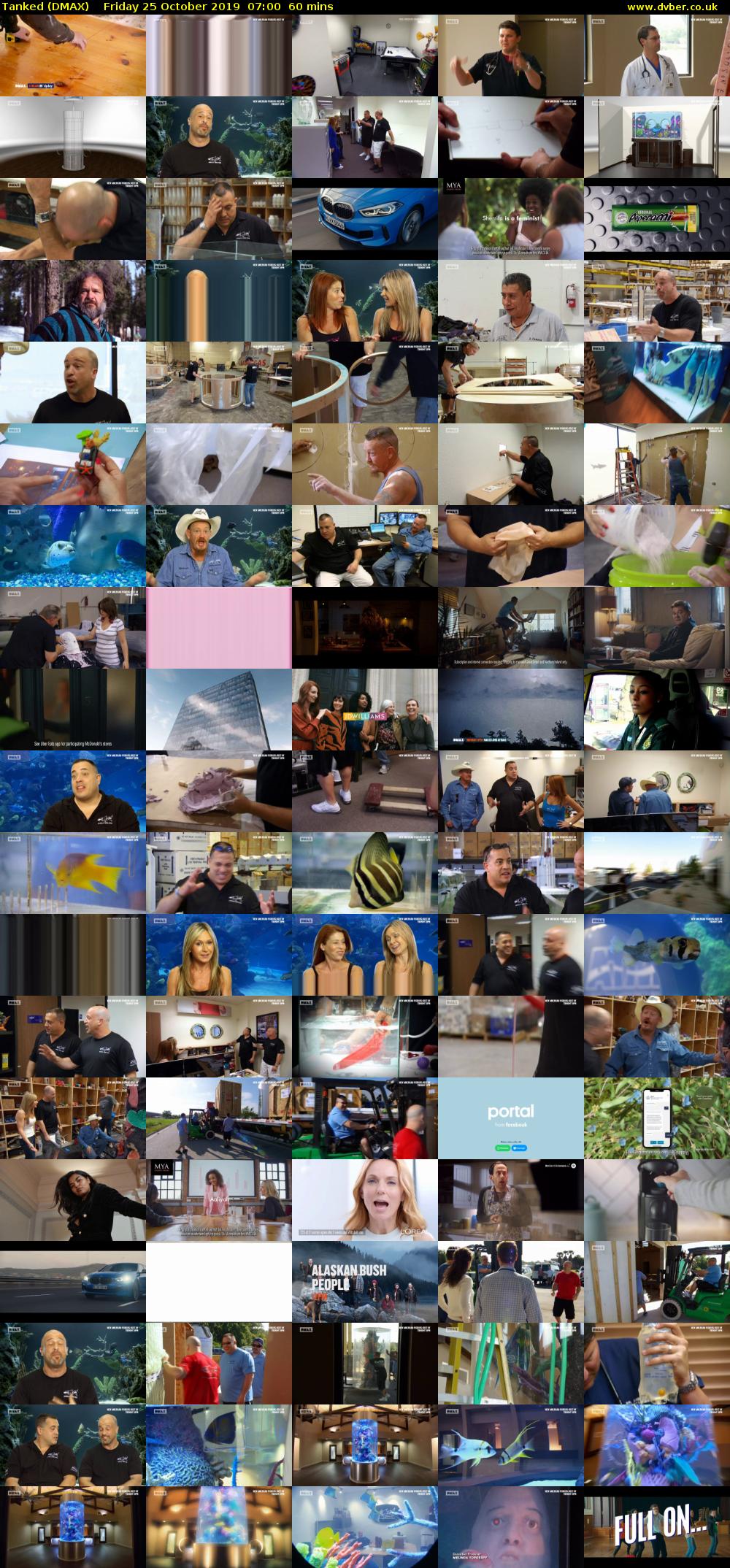 Tanked (DMAX) Friday 25 October 2019 07:00 - 08:00