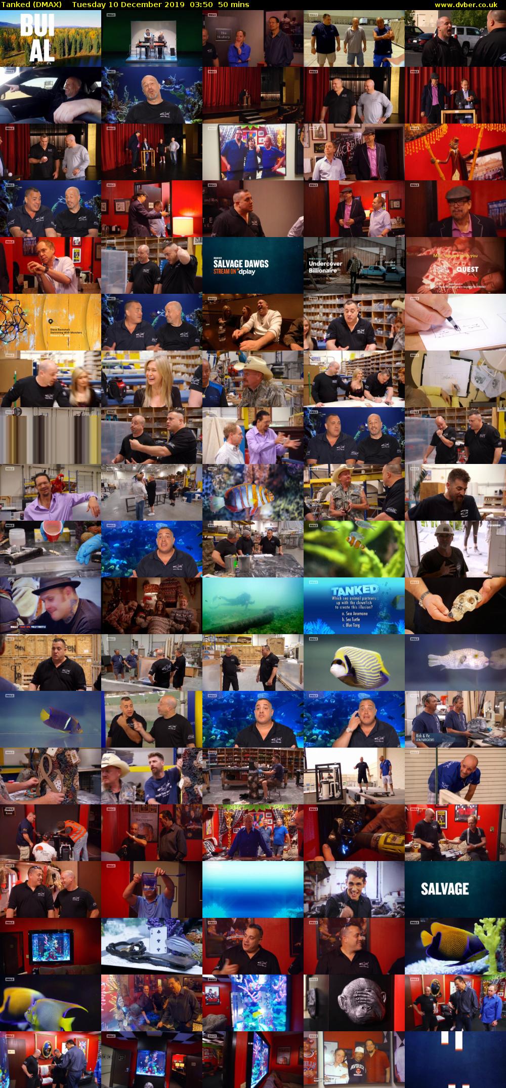 Tanked (DMAX) Tuesday 10 December 2019 03:50 - 04:40