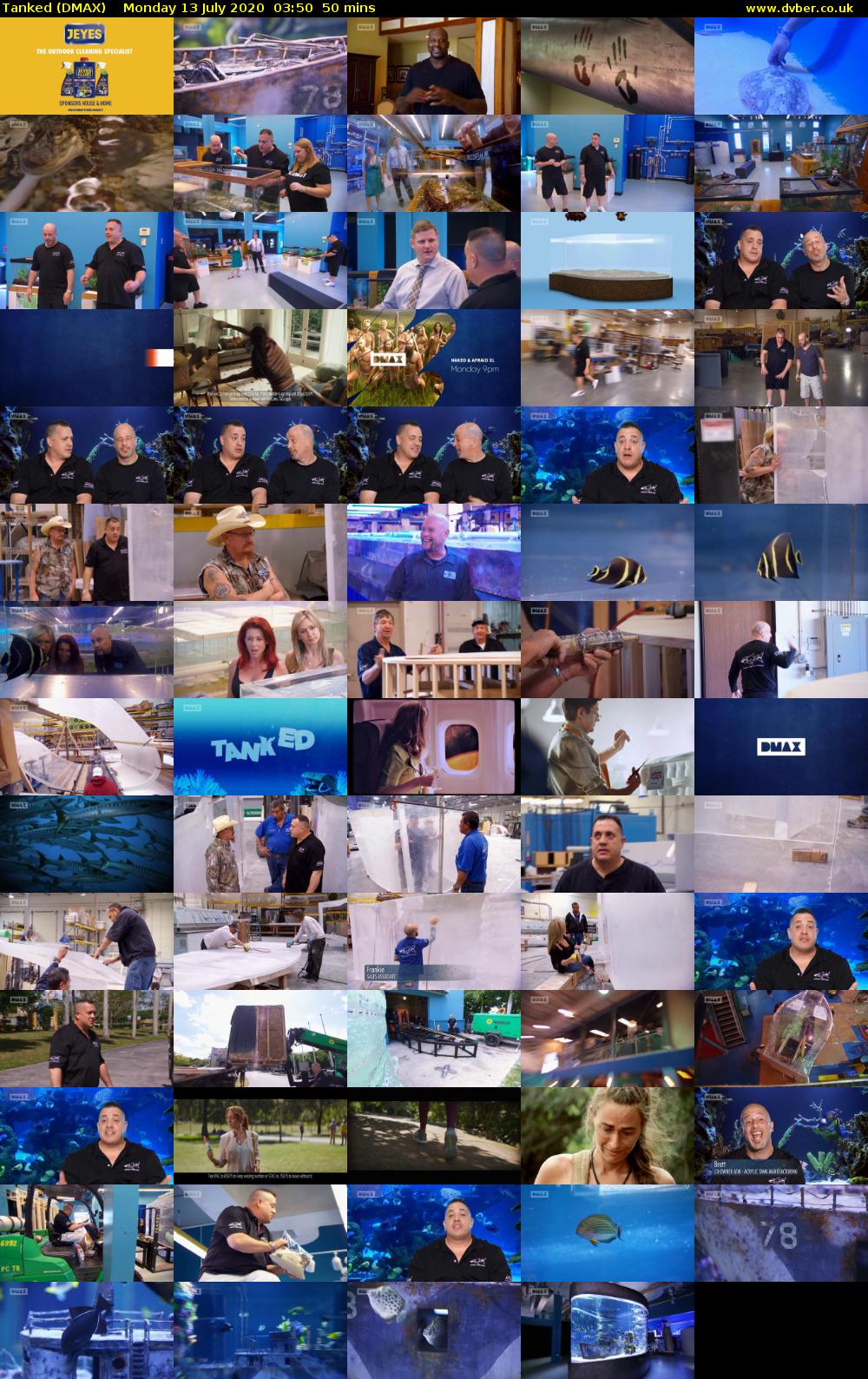 Tanked (DMAX) Monday 13 July 2020 03:50 - 04:40