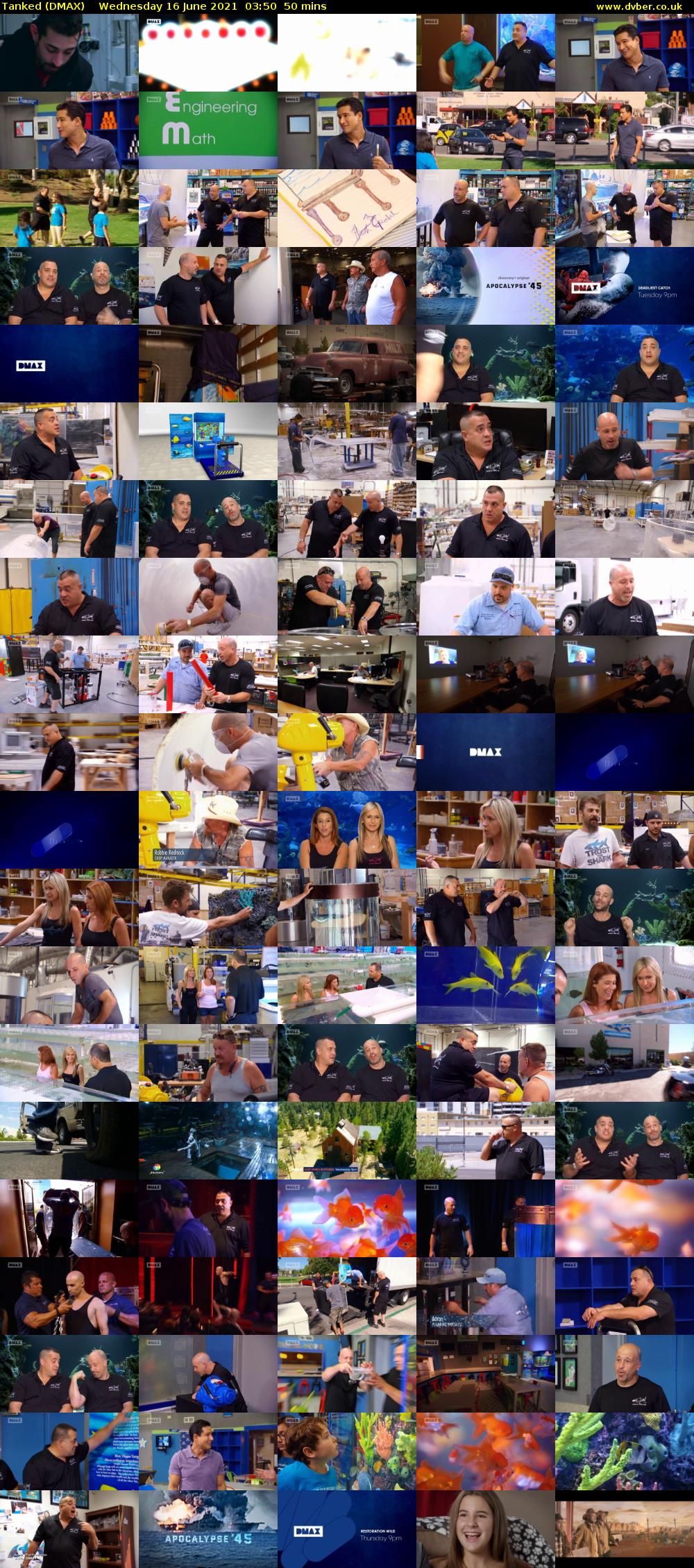 Tanked (DMAX) Wednesday 16 June 2021 03:50 - 04:40
