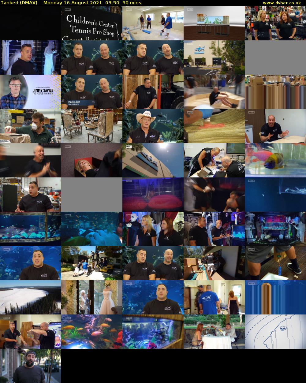 Tanked (DMAX) Monday 16 August 2021 03:50 - 04:40