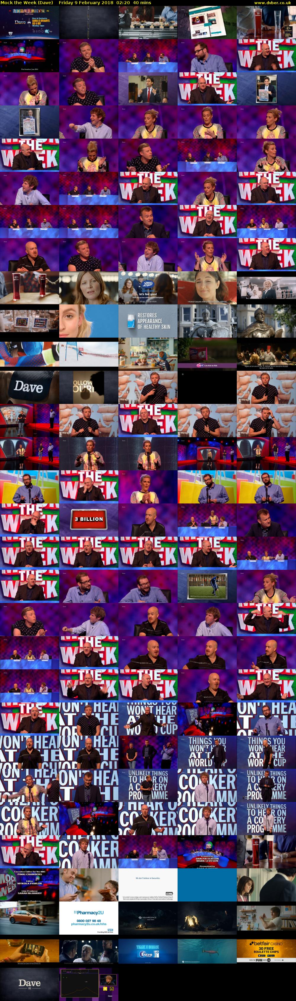 Mock the Week (Dave) Friday 9 February 2018 02:20 - 03:00