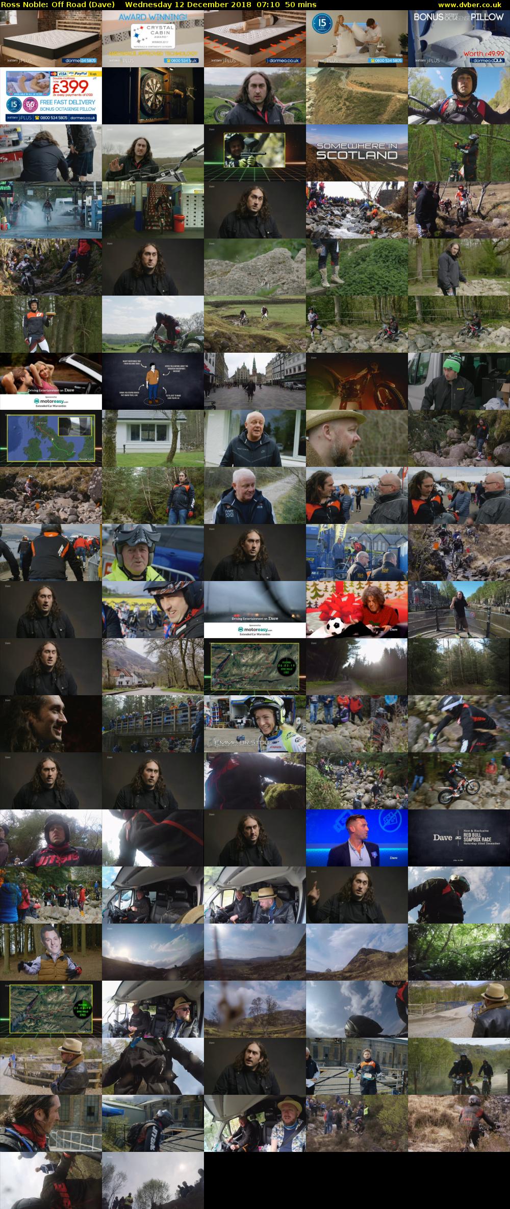 Ross Noble: Off Road (Dave) Wednesday 12 December 2018 07:10 - 08:00