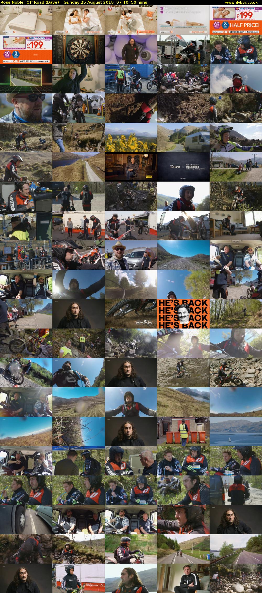 Ross Noble: Off Road (Dave) Sunday 25 August 2019 07:10 - 08:00