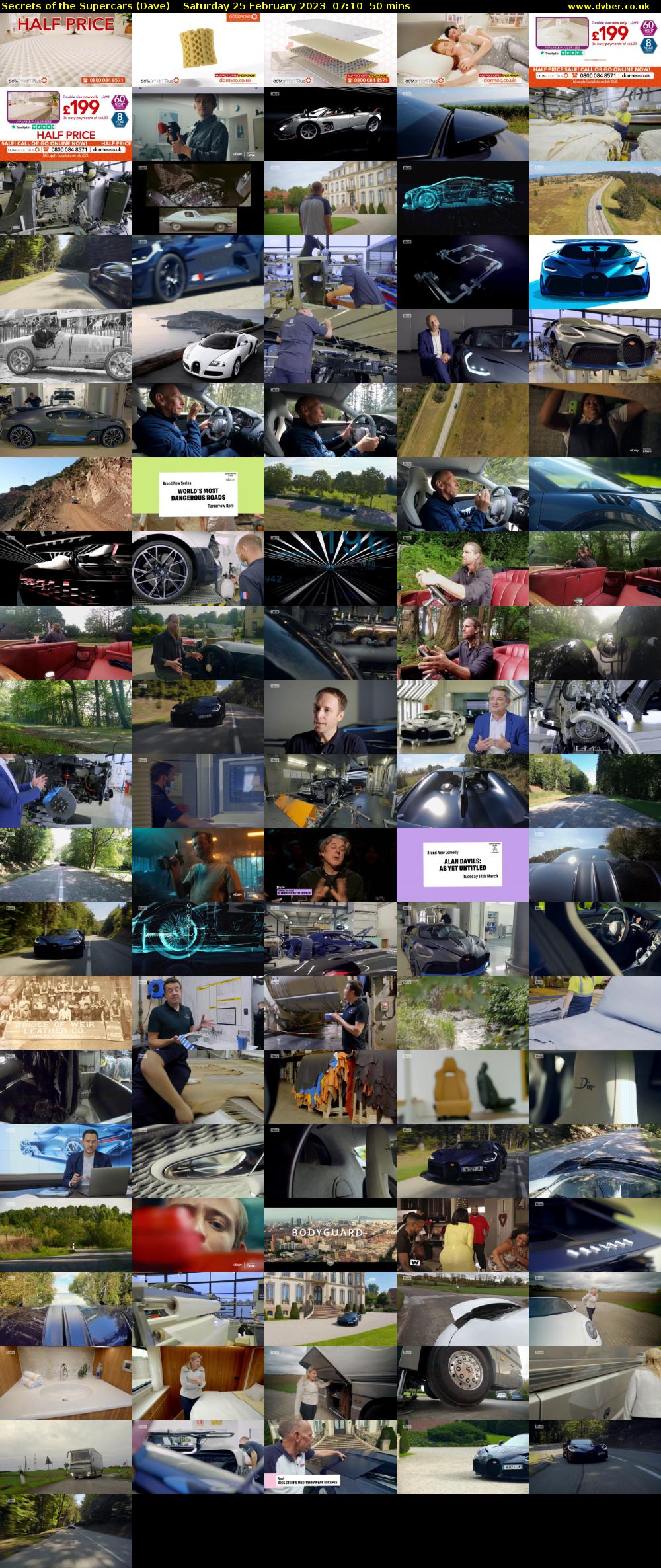 Secrets of the Supercars (Dave) Saturday 25 February 2023 07:10 - 08:00