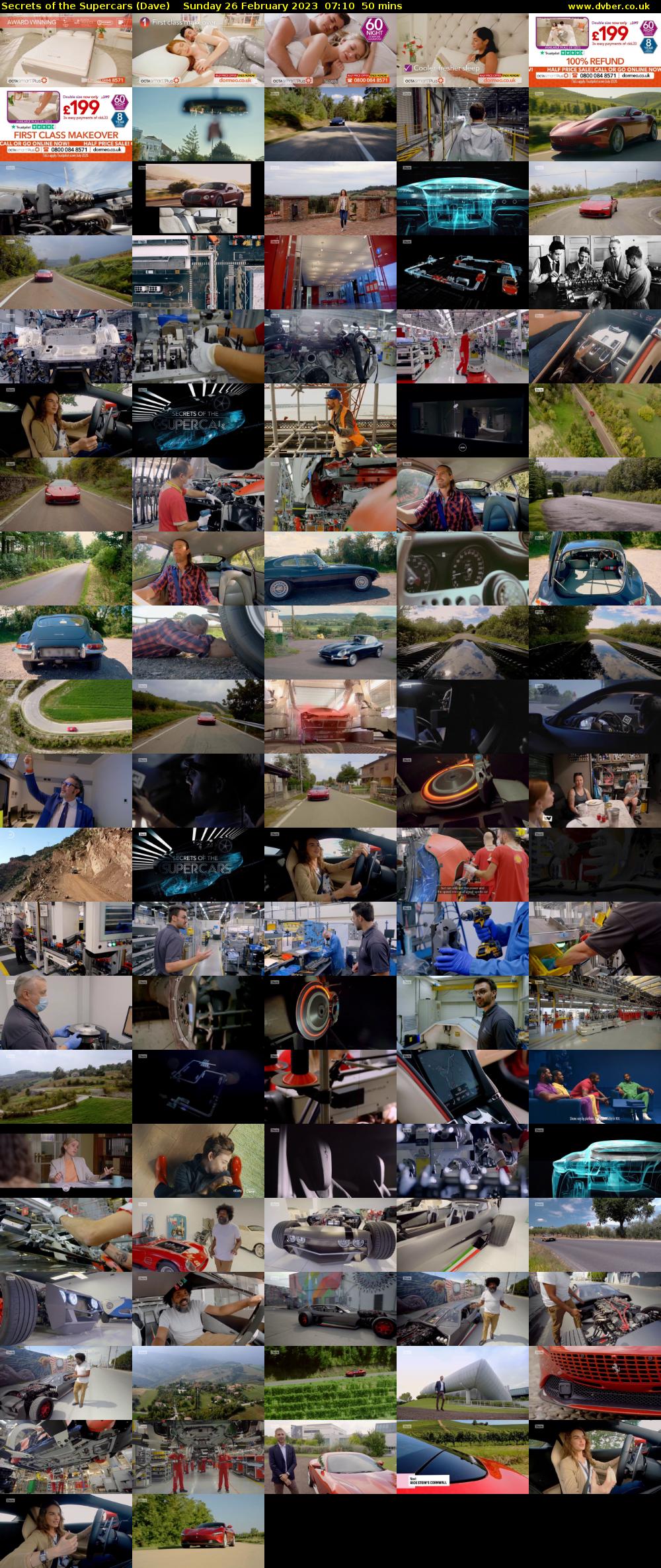 Secrets of the Supercars (Dave) Sunday 26 February 2023 07:10 - 08:00