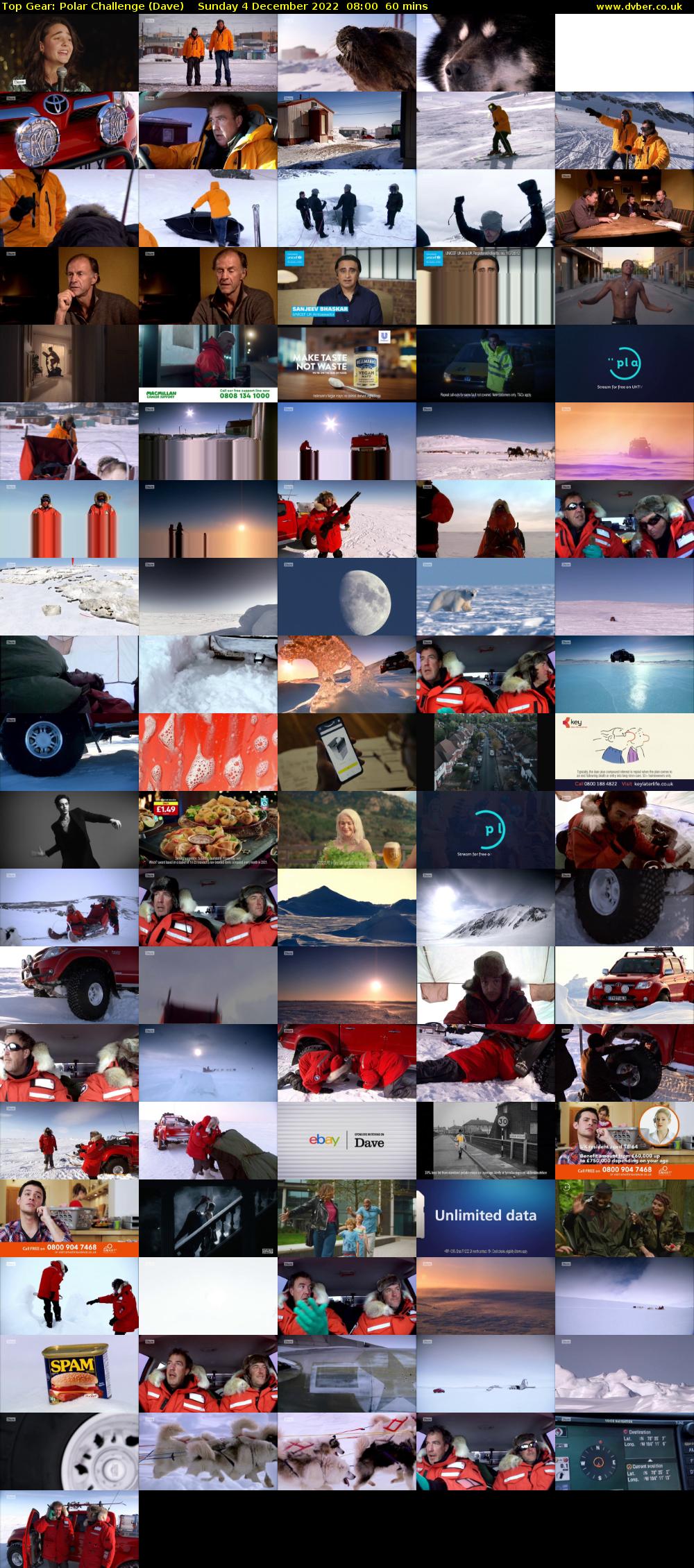 Top Gear: Polar Challenge (Dave) Sunday 4 December 2022 08:00 - 09:00